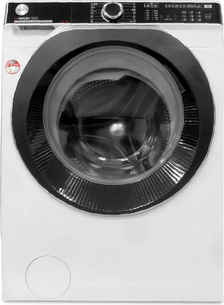 HOOVER HWP 610AMBC/1-S Waschmaschine Frontlader 10kg 1600 U/min Mengenautomatik 7 HOOVER HWP 610AMBC/1-S Waschmaschine Frontlader 10kg 1600 U/min Mengenautomatik – Bild 7