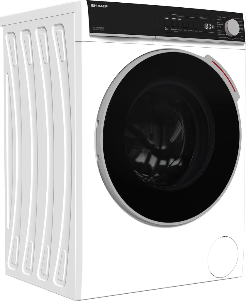 Sharp ES-NFB714CWA-DE Waschmaschine 7kg 1400 U/min 9 Sharp ES-NFB714CWA-DE Waschmaschine 7kg 1400 U/min – Bild 9