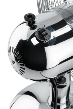 Goobay Retro Tischventilator Mit 3 Leistungsstufen, 40cm Durchmesser (12 Zoll) - Neigbar, Schwenkbar, Super Leise - Verchromt -Luft Wrame Haus Geschaft b7aa0d31768ecccc8da94bab084b0edd