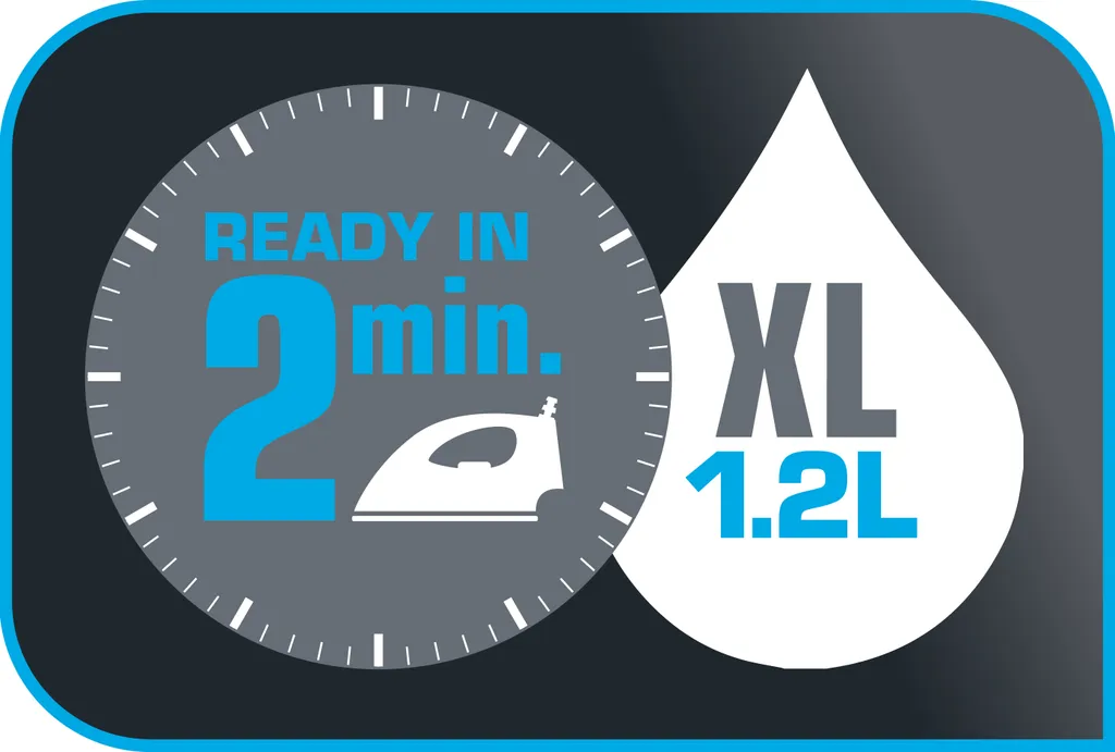 ROWENTA Dampfbügelstation Bügeleisen EASY STEAM Bügelstation 5,3 Bar Weiß Grau 9 ROWENTA Dampfbügelstation Bügeleisen EASY STEAM Bügelstation 5,3 Bar Weiß Grau – Bild 9