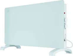 Switch On® GLAS-WÄRMEKONVEKTOR | Standheizung | Heizkörper | Heizgerät | Weiß