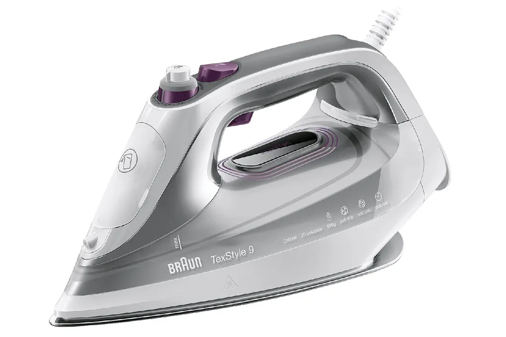 Braun SI 9187 EWH TexStyle 9 Dampfbügeleisen Weiß 1 Braun SI 9187 EWH TexStyle 9 Dampfbügeleisen Weiß