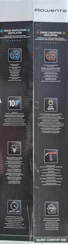 Rowenta HQ8120F0 Silent Comfort 3in1 Turmventilator Mit Smart-Technologie, Staubfilter, Ventilator & Heizung, 24h Startverzögerung, 10 Geschwindigkeitsstufen 16 Rowenta HQ8120F0 Silent Comfort 3in1 Turmventilator Mit Smart-Technologie, Staubfilter, Ventilator & Heizung, 24h Startverzögerung, 10 Geschwindigkeitsstufen – Bild 16