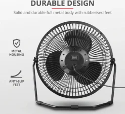 Trust Blaze USB-Kühllüfter, Einstellbare Geschwindigkeit, 120 Cm Kabel - Schwarz 14 Trust Blaze USB-Kühllüfter, Einstellbare Geschwindigkeit, 120 Cm Kabel - Schwarz -Luft Wrame Haus Geschaft c1511b1bf57d4507b3c218eb565ade27