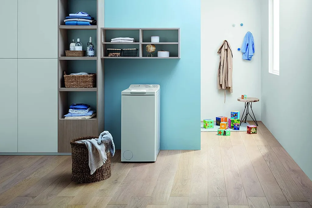 Privileg PWT L50300 DE/N Toplader Waschmaschine / 5 Kg / 1000 UpM/Turn&Go/Rapid Wash/Extra Waschen/Startzeitvorwahl/Wolle-Programm/Energy Saver/Mehrfachwasserschutz+, Weiß 4 Privileg PWT L50300 DE/N Toplader Waschmaschine / 5 Kg / 1000 UpM/Turn&Go/Rapid Wash/Extra Waschen/Startzeitvorwahl/Wolle-Programm/Energy Saver/Mehrfachwasserschutz+, Weiß – Bild 4