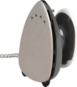 Jago® Mini Bügeleisen - Grau, 260-420 W, Antihaft Bügelsohle, Wassertank 40 Ml, 100-240 V Netzspannung Umschaltbar, Mit/ohne Dampf - Dampfbügeleisen, Reisebügeleisen -Luft Wrame Haus Geschaft c2a4a3c90a9cc3f5ae23450486057e59