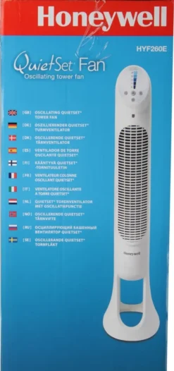 Honeywell Turmventilator HYF260E4 30W Weiß 108421 -Luft Wrame Haus Geschaft c77c65627b519105c686df28fd15e31c