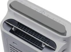 SHARP UA-HD50E-L Luftreiniger (mit Befeuchtungsfunktion, Verbesserung Der Luftqualität, Ideal Für Allergiker, Drei Stufen Filtersystem, HEPA-Filter, Räume Bis Zu 38 M²) Hellgrau [Energieklasse A] -Luft Wrame Haus Geschaft ca9f8d1e2392a6357cd354049be8aa2b