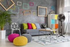 Echos Standventilator | Oszilierender Ventilator | Windmaschine | 40 Watt | 41 Cm Ø -Luft Wrame Haus Geschaft cad1147c0ea9a6441293fe677bd7d543