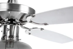 Nino Leuchten Deckenventilator FRANCO 4 MDF-Blätter, Vertstellbar, 68050101 -Luft Wrame Haus Geschaft cafb761ab1bea776c2d0ecd4cce600c6