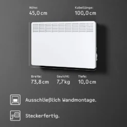 STIEBEL ELTRON Wand-Konvektor CNS 200 Trend Für Ca. 20 M², 2 KW, LC-Display, Wochentimer, Offene Fenster Erkennung, 236528 12 STIEBEL ELTRON Wand-Konvektor CNS 200 Trend Für Ca. 20 M², 2 KW, LC-Display, Wochentimer, Offene Fenster Erkennung, 236528 -Luft Wrame Haus Geschaft cb2821972c856efb072dddb93ab35daa