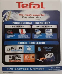Tefal GV9580 Pro Express Ultimate Dampfbügelstation Bügeleisen 2830 Watt -Luft Wrame Haus Geschaft cb28b6d78c8fe882ba517f6929951753