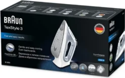 Braun SI 3054 Dampfbügeleisen Keramik-Bügelsohle 2400 W Grau -Luft Wrame Haus Geschaft cbe6b4eb421450d2df9cb44eb50d7092