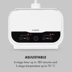 Klarstein ShirtButler Pro Automatischer Trockner Hosentrockner Hosenbügler , 2-in-1 System , 1200 Watt , Easy-Dry Technologie , Multi Size: S - XL , Thermal Safety System , 6-stufiger Timer: Bis 3 Stunden , Trocknungstemperatur: 30 - 70 °C , Bis Zu 2 Kg Maximalgewicht , LED-Kontrolllicht , Wechselbare Trocknungsaufsätze , Material: Oxford-Nylon , Weiß 14 Klarstein ShirtButler Pro Automatischer Trockner Hosentrockner Hosenbügler , 2-in-1 System , 1200 Watt , Easy-Dry Technologie , Multi Size: S - XL , Thermal Safety System , 6-stufiger Timer: Bis 3 Stunden , Trocknungstemperatur: 30 - 70 °C , Bis Zu 2 Kg Maximalgewicht , LED-Kontrolllicht , Wechselbare Trocknungsaufsätze , Material: Oxford-Nylon , Weiß -Luft Wrame Haus Geschaft ccb0db761828f5450fc85acbe434bb7d