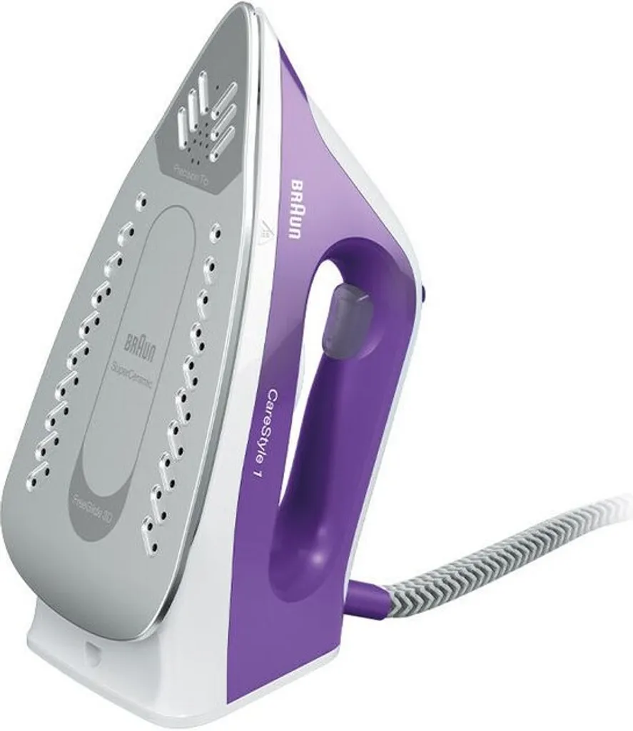 Braun CareStyle 1 IS 1014 VI Dampfbügelstation Weiß/violet 5 Braun CareStyle 1 IS 1014 VI Dampfbügelstation Weiß/violet – Bild 5