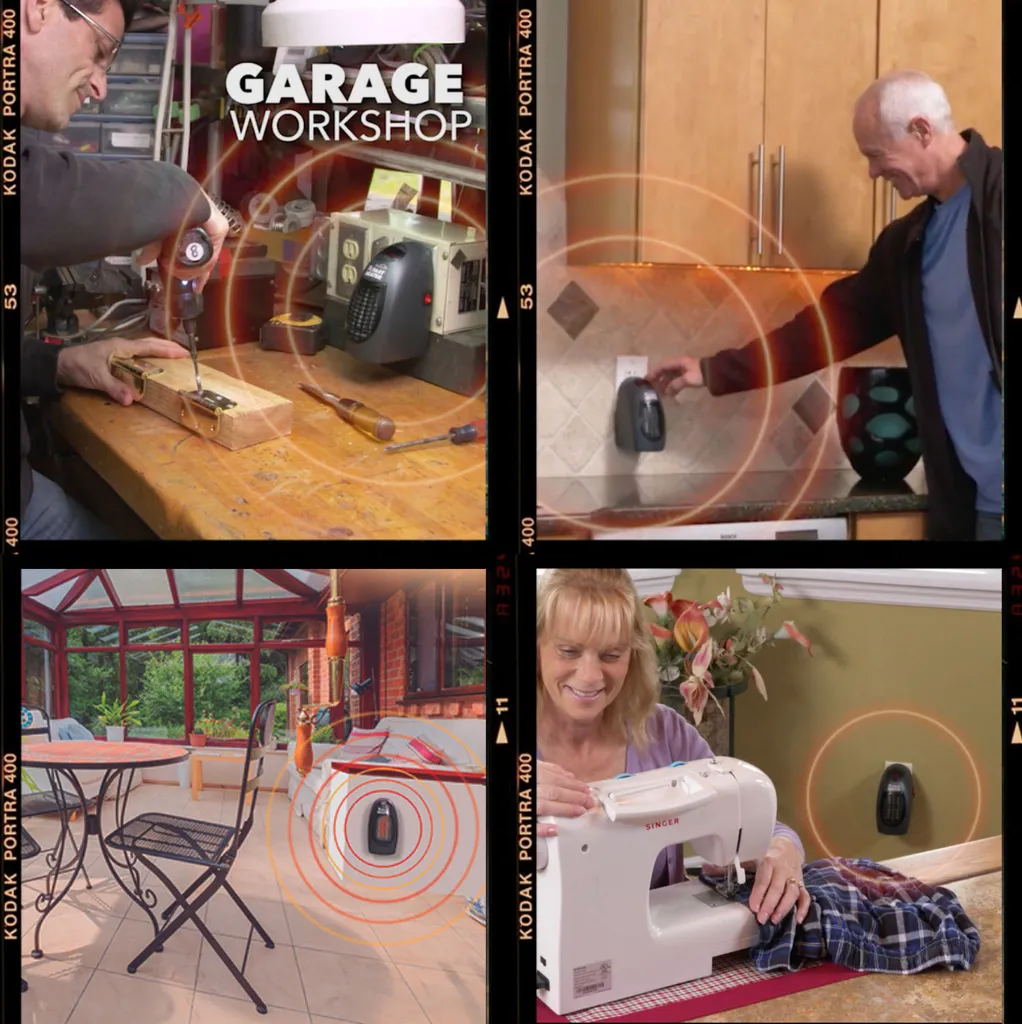 Starlyf® Fast Heater - 400W Tragbare Und Leistungsstarke Steckdosen-Mini-Heizung Schwarz - Original Aus Der TV-Werbung 6 Starlyf® Fast Heater - 400W Tragbare Und Leistungsstarke Steckdosen-Mini-Heizung Schwarz - Original Aus Der TV-Werbung – Bild 6