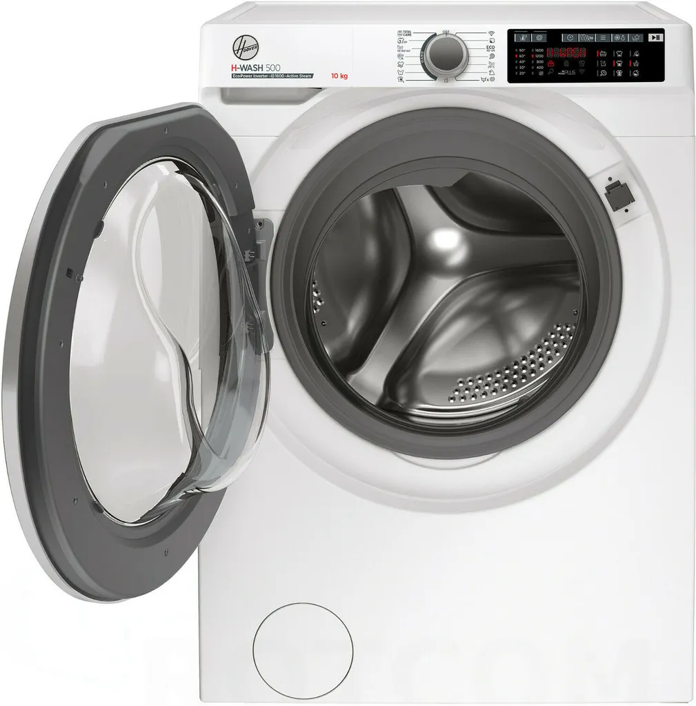 HOOVER Waschmaschine Frontlader HWQ 610AMBS/1-S 10kg 1600 U/min 2 HOOVER Waschmaschine Frontlader HWQ 610AMBS/1-S 10kg 1600 U/min – Bild 2