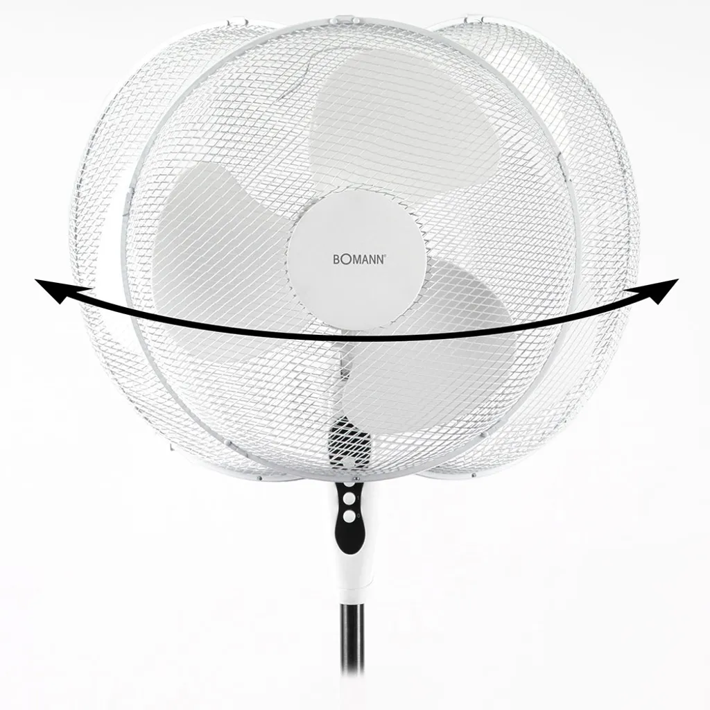Bomann VL 1139 S CB Weiß 40 Cm Standventilator 10 Bomann VL 1139 S CB Weiß 40 Cm Standventilator – Bild 10