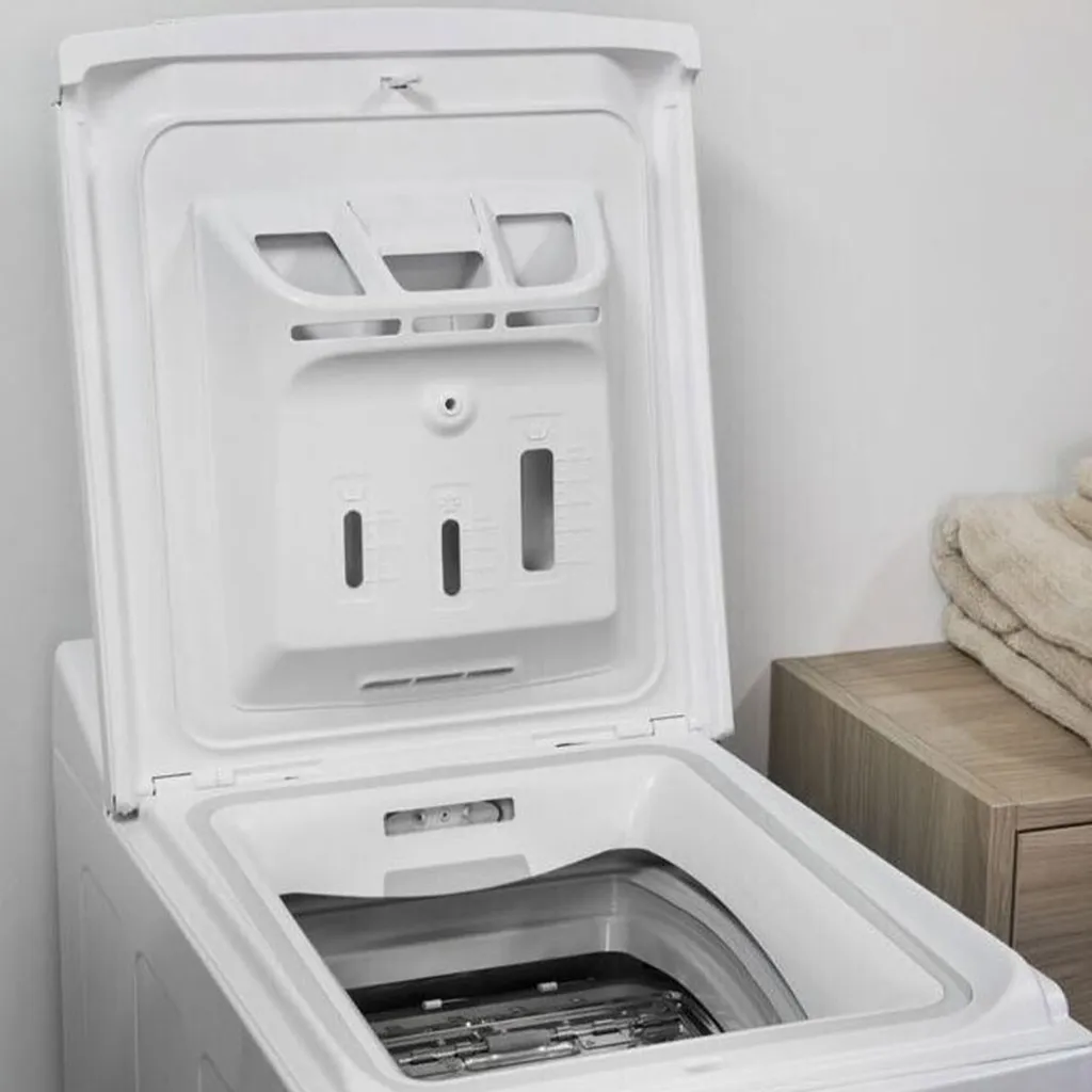 Bauknecht WAT ECO 612, Toplader, 6 Kg, B, 76 DB, 1152 RPM, 153 KWh 5 Bauknecht WAT ECO 612, Toplader, 6 Kg, B, 76 DB, 1152 RPM, 153 KWh – Bild 5