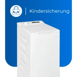 Exquisit Toplader Waschmaschine LTO1207-030C Weiss | 7,5 Kg Fassungsvermögen | Weiß -Luft Wrame Haus Geschaft d081dc967e226c12061c8589870a95b8