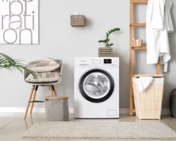 Bomann WA 7192 Waschmaschine Weiß, 9 Kg, 15 Waschprogramme, 1.400 U/min, LED-Display/Kontrollanzeigen, Frontlader -Luft Wrame Haus Geschaft d0b18bf82a7ab5a9b0302b70ea240dab