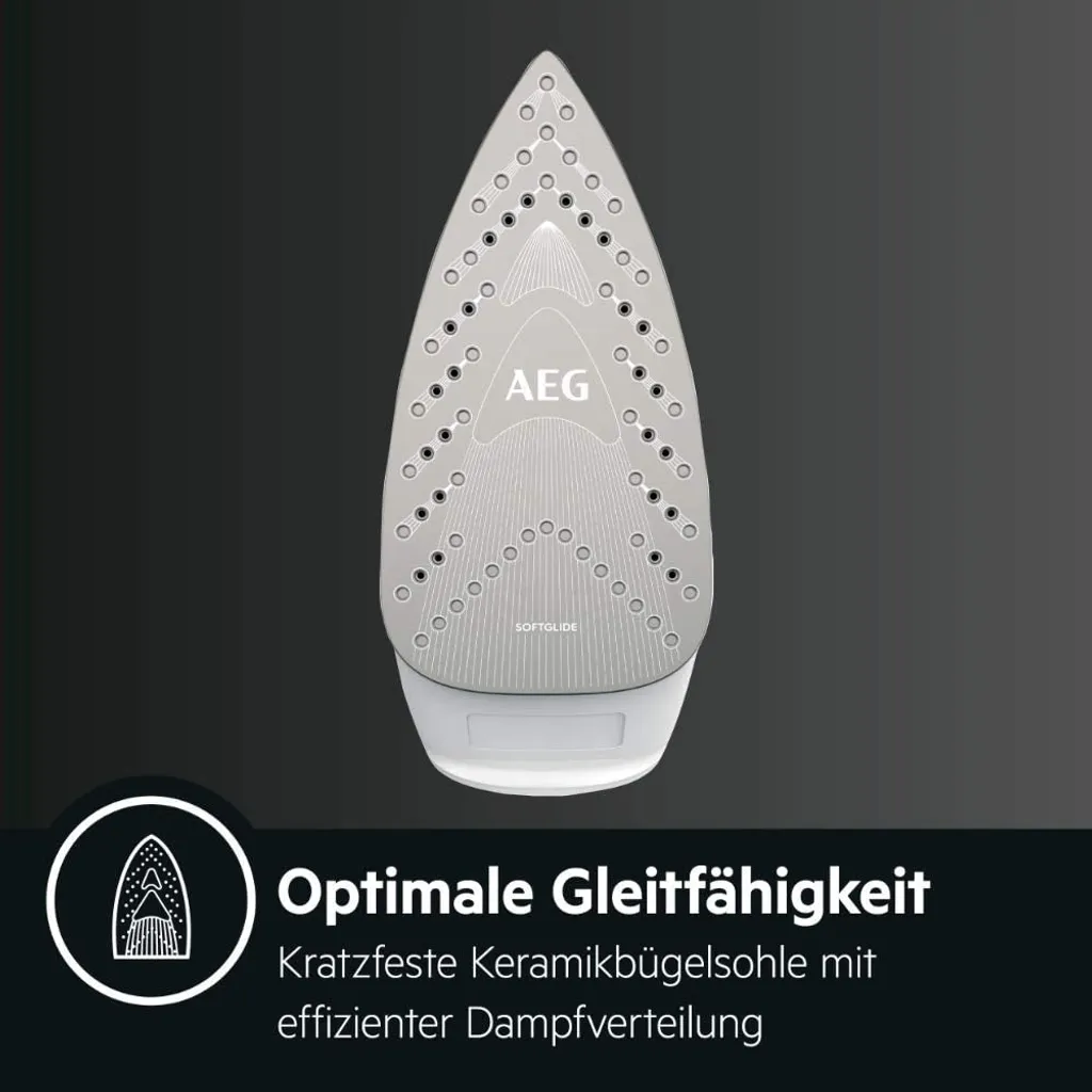 AEG DB1740 Dampfbügeleisen, Keramiksohle, 2400 Watt, Vertikaldampf, Anti-Kalk, Abschaltautomatik 5 AEG DB1740 Dampfbügeleisen, Keramiksohle, 2400 Watt, Vertikaldampf, Anti-Kalk, Abschaltautomatik – Bild 5