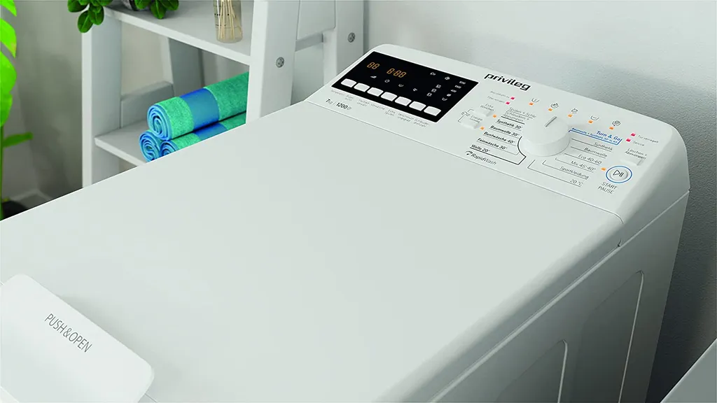 Privileg PWT E71253P N (DE) Toplader Waschmaschine / 7 Kg / 1152 UpM/Soft-Opening/Kurz 45‘/Startzeitvorwahl/Wolle-Programm/Wasserschutz/Bügelleicht-Option/Kindersicherung Weiß [ 9 Privileg PWT E71253P N (DE) Toplader Waschmaschine / 7 Kg / 1152 UpM/Soft-Opening/Kurz 45‘/Startzeitvorwahl/Wolle-Programm/Wasserschutz/Bügelleicht-Option/Kindersicherung Weiß [ – Bild 9