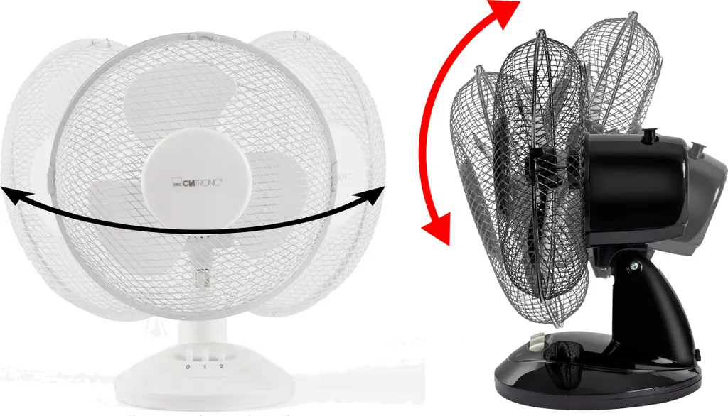 CLATRONIC Tisch-Ventilator VL 3602 Durchmesser: 300 Mm 2 CLATRONIC Tisch-Ventilator VL 3602 Durchmesser: 300 Mm – Bild 2