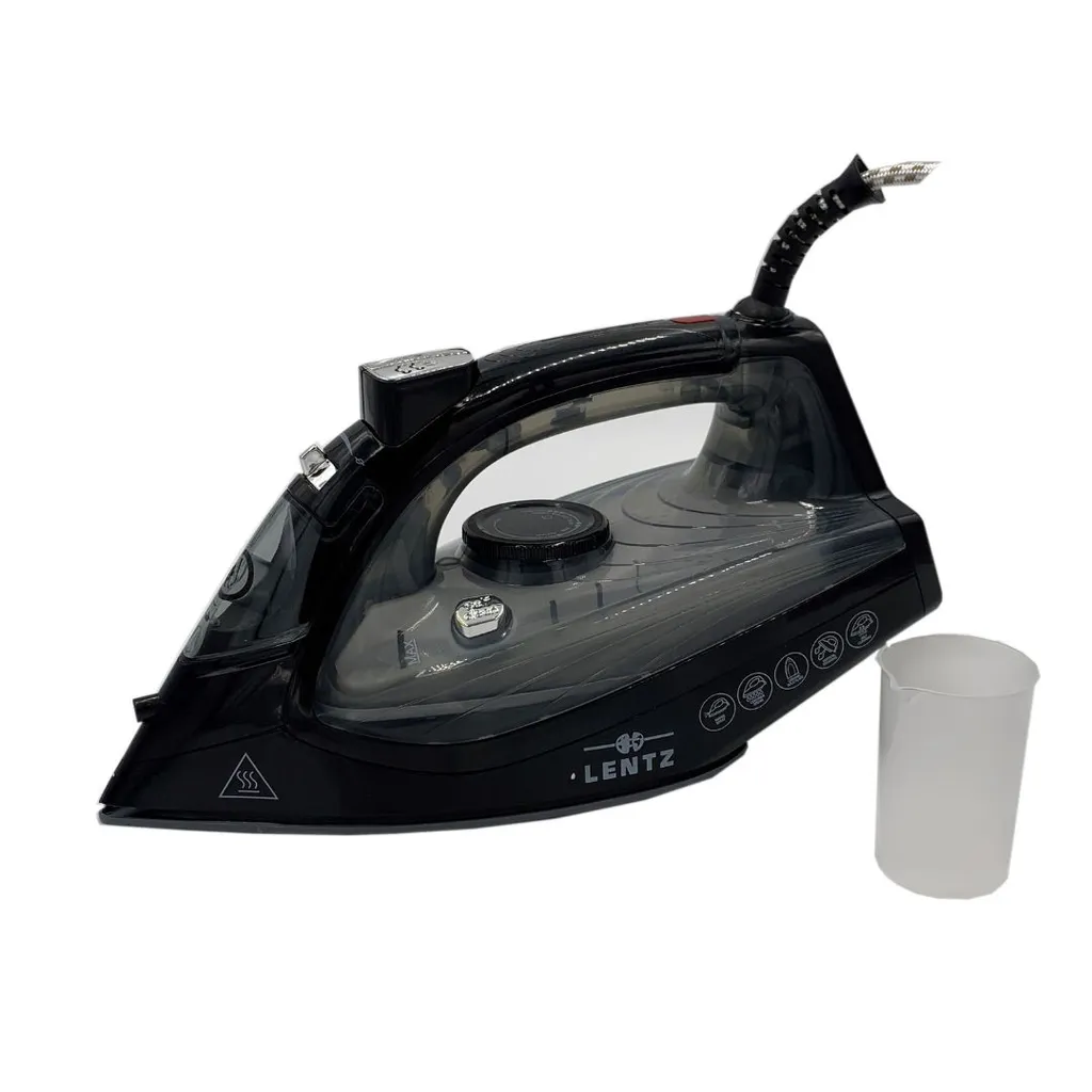 LENTZ Dampfbügeleisen Schwarz 20517 3 LENTZ Dampfbügeleisen Schwarz 20517 – Bild 3