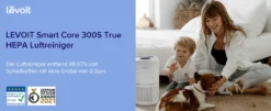 LEVOIT Luftreiniger Allergiker Mit H13 HEPA Luftfilter Core 300S -Luft Wrame Haus Geschaft d26d95d7c607cd3823a0198d5561884c