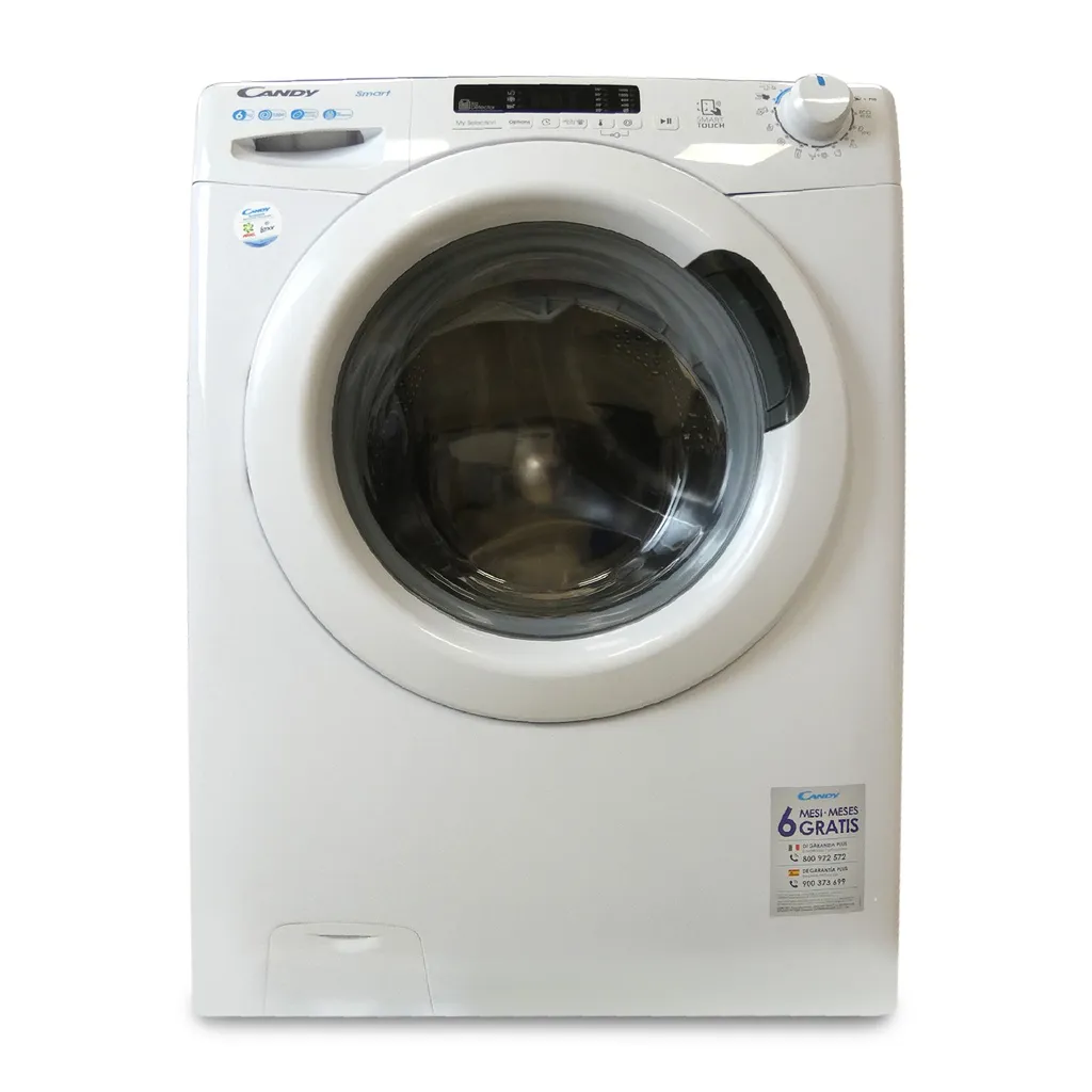 Candy Smart CS34 1262DE/2-S Waschmaschine 6 Kg 1200 U/Min. Smarte Bedienung Mit NFC-Technologie/Symbolblende/Tiefe Nur 37 8 Cm Weiß 5 Candy Smart CS34 1262DE/2-S Waschmaschine 6 Kg 1200 U/Min. Smarte Bedienung Mit NFC-Technologie/Symbolblende/Tiefe Nur 37 8 Cm Weiß – Bild 5