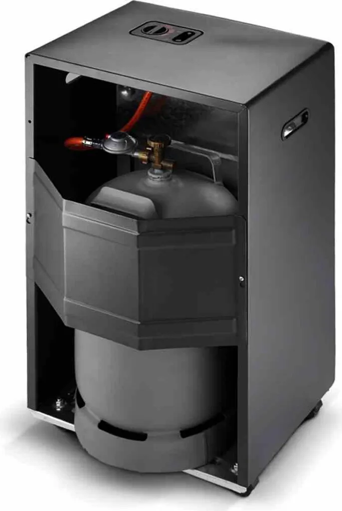 Rowi Gas-Heizofen Blue Flame Pro 4200 W, Ohne Thermostat, Schwarz 2 Rowi Gas-Heizofen Blue Flame Pro 4200 W, Ohne Thermostat, Schwarz – Bild 2