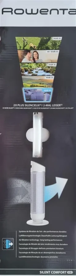 Rowenta HQ8120F0 Silent Comfort 3in1 Turmventilator Mit Smart-Technologie, Staubfilter, Ventilator & Heizung, 24h Startverzögerung, 10 Geschwindigkeitsstufen 30 Rowenta HQ8120F0 Silent Comfort 3in1 Turmventilator Mit Smart-Technologie, Staubfilter, Ventilator & Heizung, 24h Startverzögerung, 10 Geschwindigkeitsstufen -Luft Wrame Haus Geschaft d58fa8b920358a6d187348a3b19683b2