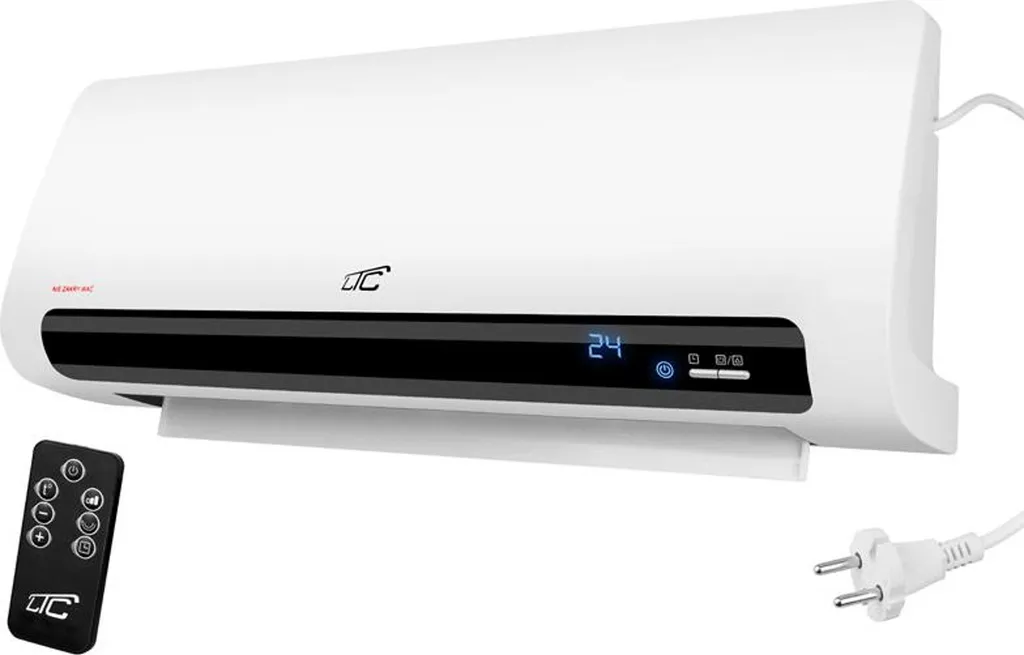 Luftschleier- Heizlüfter Wandheizlüfter 2200W Mit Keramik-Heizung Und Fernbedienung LTC LXWT14 1 Luftschleier- Heizlüfter Wandheizlüfter 2200W Mit Keramik-Heizung Und Fernbedienung LTC LXWT14