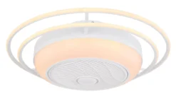 Globo Lighting ROMARIO Ventilator Metall Weiá, 1xLED, 03616