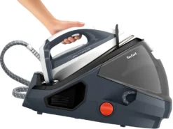 Tefal GV7832 Pro Express Dampfbügelstation |7,5 Bar| 1,6 L Wassertank-Fassungsvermögen | Anti-Kalk-Kollektor|120 G/Min. Konstante Dampfmenge|500 G/Min. Extra Dampfstoß| Eco Funktion|Weiß/Grau -Luft Wrame Haus Geschaft d63929c0bf486245dcaf1f0d694fcfd2