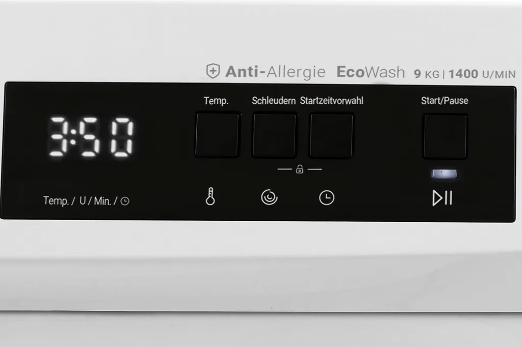 Waschmaschine Frontlader AquaStop 9kg Inverter Motor DAEWOO WM914T1WA0DE 8 Waschmaschine Frontlader AquaStop 9kg Inverter Motor DAEWOO WM914T1WA0DE – Bild 8
