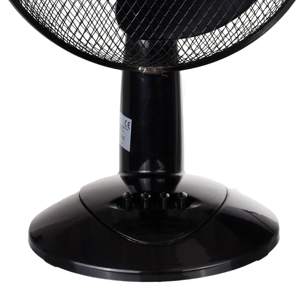 LEX XXL Tischventilator Ventilator Ø30 Cm, 3 Geschwindigkeiten, Oszillation, 50cm, Farbe:Schwarz 5 LEX XXL Tischventilator Ventilator Ø30 Cm, 3 Geschwindigkeiten, Oszillation, 50cm, Farbe:Schwarz – Bild 5