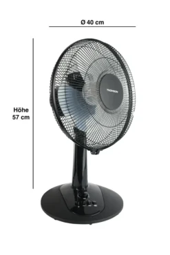 THOMSON THVEL530E Tischventilator 40cm -Luft Wrame Haus Geschaft d965ecc9766299495dc365bb509ba611
