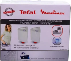 Tefal XD9030 Anti-Kalk-Kassette Purely Simply -Luft Wrame Haus Geschaft d9951a1c252dbc20b4f5a027388562d8