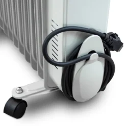 Rohnson Elektrischer Ölradiator R-2511-16, 2500W 11 Rippen Weiß -Luft Wrame Haus Geschaft dad43f33abdb73af9b9cac9d502af8ee