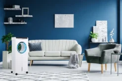 Echos Aircooler 4 L Wassertank | Fernbedienung | 3 Modi -Luft Wrame Haus Geschaft db5286505eeed09e06ca2ab98c36be43