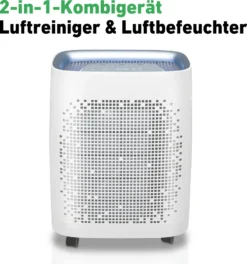 IDEAL (2in1) Luftreiniger Und Luftbefeuchter AP35H Mit HEPA Filter Und Geruchsfilter Für Saubere Und Optimal Befeuchtete Raumluft Bis 45m² Gegen Feinstaub, Pollen, Allergene, Bakterien - Für Zuhause -Luft Wrame Haus Geschaft db6084925ba6616054d334e548fa1155