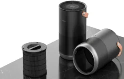 Xiaomi Tragbar Luftreiniger Für Allergiker Haustierenhalter Kühche U. Neue Haus Leise 19dB Smartmi P1 Alexa Google Usw. Steuerung HEPA-Filter Fängt 99,9% Partikel Viren Sauerstoff Versorgung Reiniger Tragegriff Partikellasersensor -Luft Wrame Haus Geschaft dcf002bff7797ca10442044b590d1417