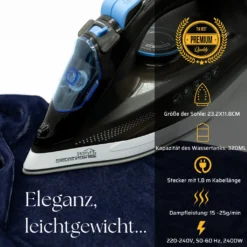 Starlyf® Cordless Steam Iron - Kabelloses Dampfbügeleisen, 320 Ml, 2400 Watt, Schnurlos Dampfbügeleisen, Keramikbeschichtung, Aus Der TV Werbung 19 Starlyf® Cordless Steam Iron - Kabelloses Dampfbügeleisen, 320 Ml, 2400 Watt, Schnurlos Dampfbügeleisen, Keramikbeschichtung, Aus Der TV Werbung -Luft Wrame Haus Geschaft df6a8477d86fffb45d8a6db87cf553e5