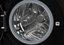 Sharp ES-W714IA-B1-DE Waschmaschine (7 Kg / 1400 U/Min) Mit LED Display, Inverter Motor, Überlaufschutz Und AquaStop (schwarz) -Luft Wrame Haus Geschaft e1b610c33c3bb260eb3dd9e0c199e293