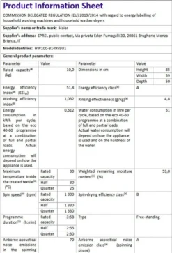 Haier HW100-B14959U1 Waschmaschine Frontlader 10kg Dampf AquaProtect 14 Haier HW100-B14959U1 Waschmaschine Frontlader 10kg Dampf AquaProtect -Luft Wrame Haus Geschaft e31164be88b276017e382d17063f679b