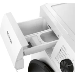 Bomann WA 7194 Waschmaschine, 9kg, Invertermotor, 15 Programme, 1.400 U/min.(max), LED-Display, Kindersicherung, Dampffunktion, Weiß -Luft Wrame Haus Geschaft e394c3eb06a2ef7c4a2962c2bb80e1cf