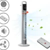 Turmventilator Standventilator Säulenventilator Fernbedienung Silber [in.tec]
