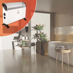 Mauk Mobile Elektroheizung Mit 3 Heizstufen, 2000 Watt -Luft Wrame Haus Geschaft e68e84441f582335738201b91bbf4261